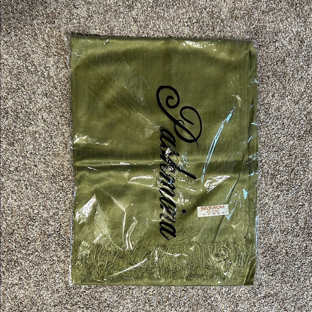 Pashmina Olive Green Shawl